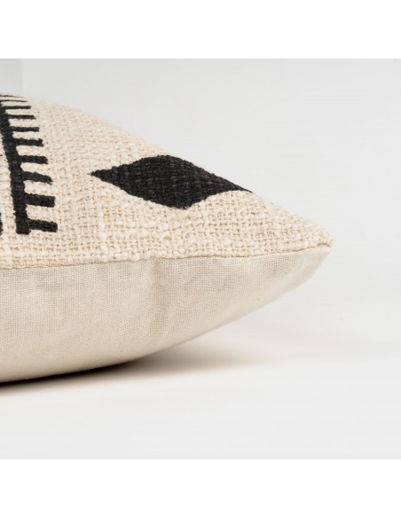 Cojín cuadrante algodón Fauno topo 45x45  - funda + relleno Cojín cuadrante algodón Fauno topo 45x45  - funda + relleno