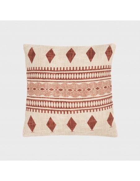 Cojín cuadrante algodón Fauno topo 45x45  - funda + relleno Cojín cuadrante algodón Fauno topo 45x45  - funda + relleno