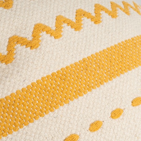 Cojín cuadrante algodón Leito 45x45 - funda + relleno