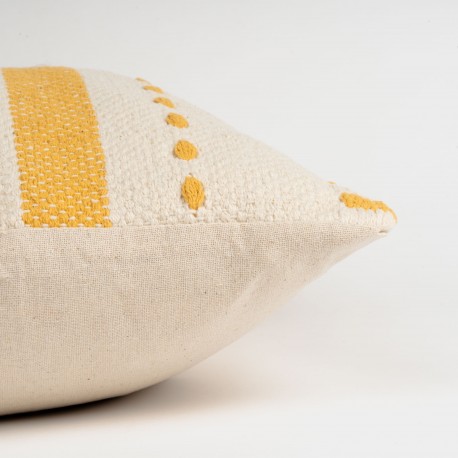 Cojín cuadrante algodón Leito 45x45 - funda + relleno