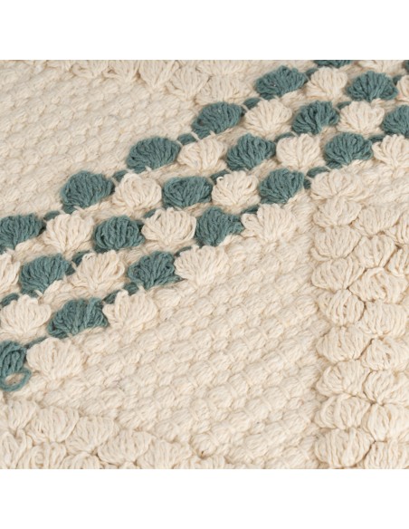 Cojín cuadrante algodón Basette 45x45 - funda + relleno Cojín cuadrante algodón Basette 45x45 - funda + relleno