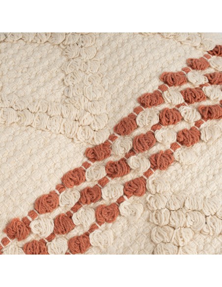 Cojín cuadrante algodón Basette 45x45 - funda + relleno Cojín cuadrante algodón Basette 45x45 - funda + relleno