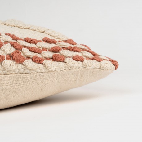 Cojín cuadrante algodón Basette 45x45 - funda + relleno