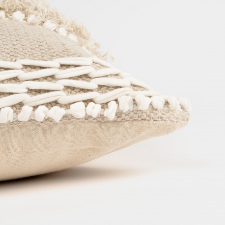 Cojín cuadrante algodón Domus 45x45 - funda + relleno