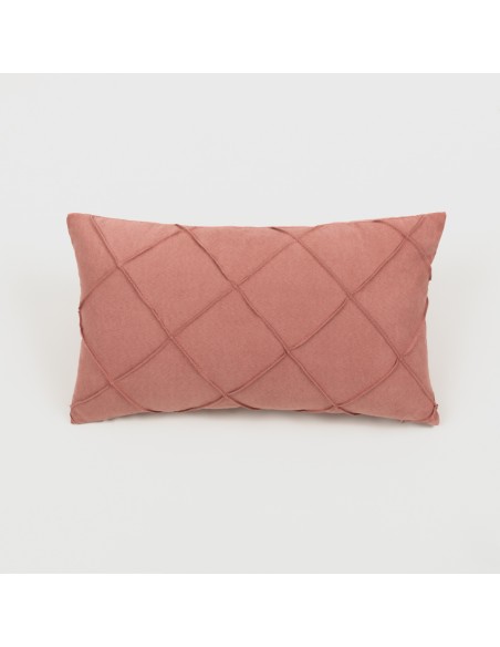 Cojín rectangular 30x50 New Rombo ante liso - funda + relleno Cojín rectangular 30x50 New Rombo ante liso - funda + relleno
