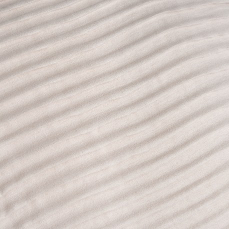 Cojín cuadrante New Ondas ante 50x50 - funda + relleno