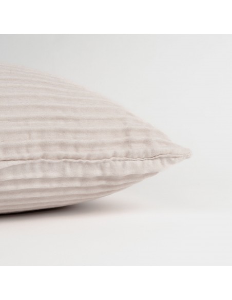 Cojín cuadrante New Ondas ante 50x50 - funda + relleno Cojín cuadrante New Ondas ante 50x50 - funda + relleno