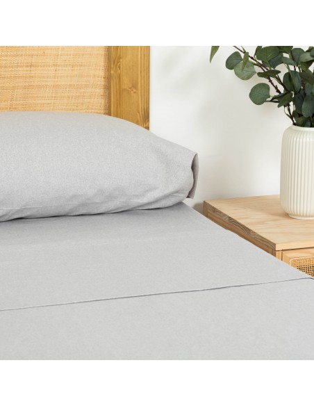 Juego de sábanas franela lisa Juego de sábanas franela lisa