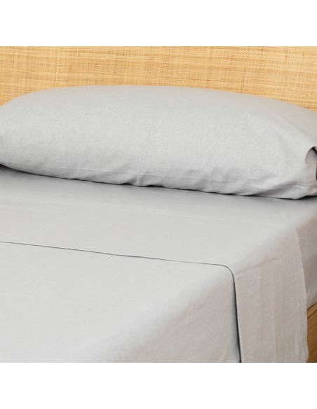 Juego de sábanas franela lisa Juego de sábanas franela lisa