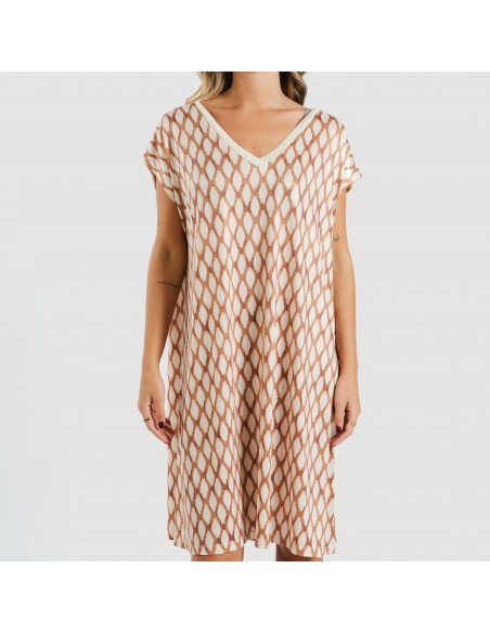 Vestido corto manga fluida soft Orlando arena Vestido corto manga fluida soft Orlando arena