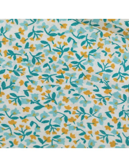 Juego de sábanas algodón percal Uriva verde tiffany Juego de sábanas algodón percal Uriva verde tiffany