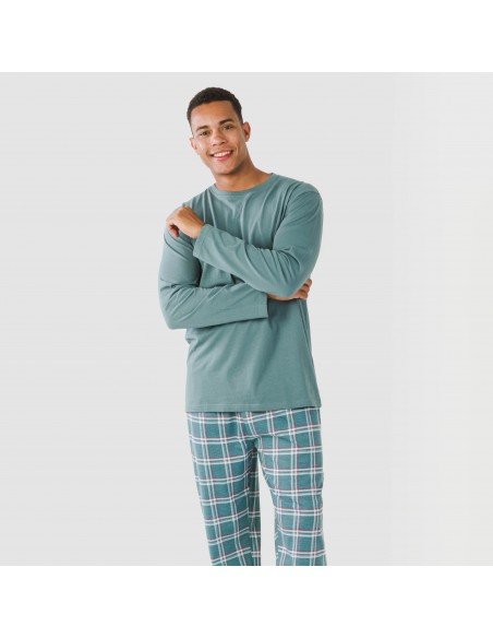 Pijama algodon organico hombre best sale