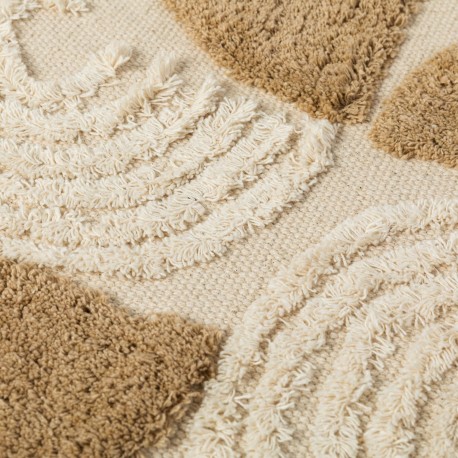 Alfombra algodón Zafra natural