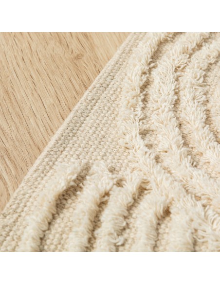 Alfombra algodón Zafra natural Alfombra algodón Zafra natural