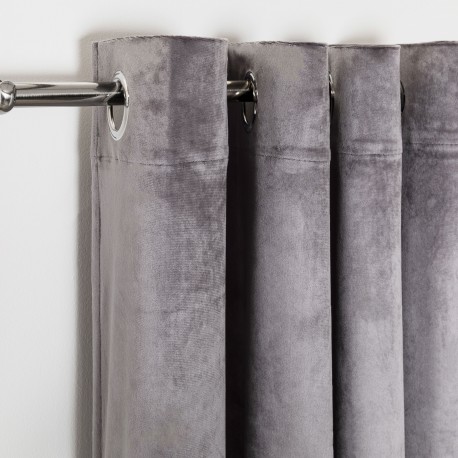 Cortina New terciopelo lisa