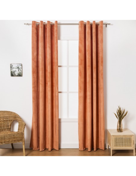 Cortina New terciopelo lisa