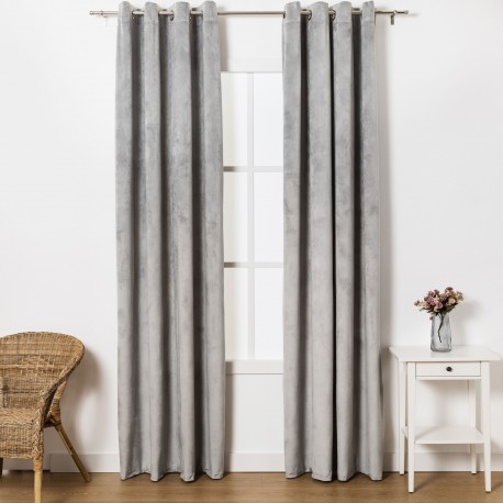 Cortina New terciopelo lisa