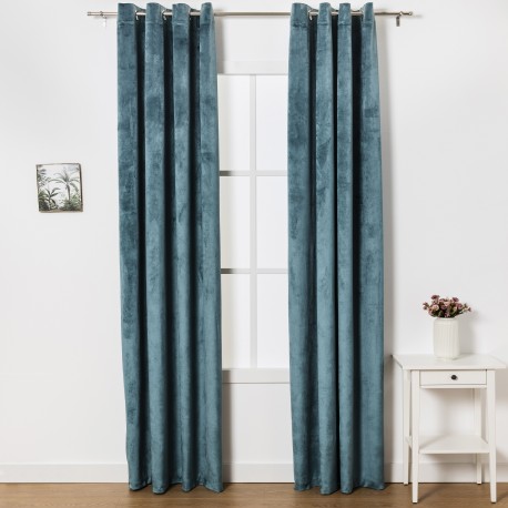 Cortina New terciopelo lisa