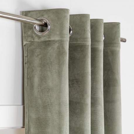 Cortina New terciopelo lisa