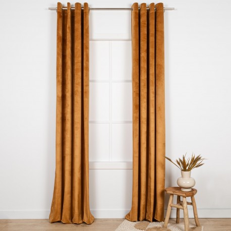 Cortina New terciopelo lisa