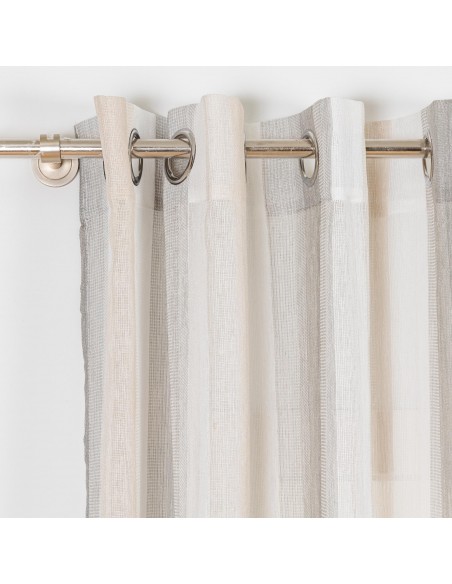 Cortina Libia Raya Vertical gris perla Cortina Libia Raya Vertical gris perla
