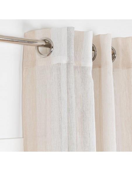 Cortina Libia Raya Vertical gris perla Cortina Libia Raya Vertical gris perla