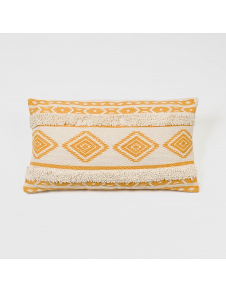 Cojín rectangular algodón 30x50 Abad verde - funda + relleno Cojín rectangular algodón 30x50 Abad verde - funda + relleno