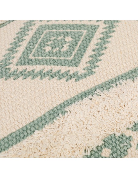 Cojín rectangular algodón 30x50 Abad verde - funda + relleno Cojín rectangular algodón 30x50 Abad verde - funda + relleno