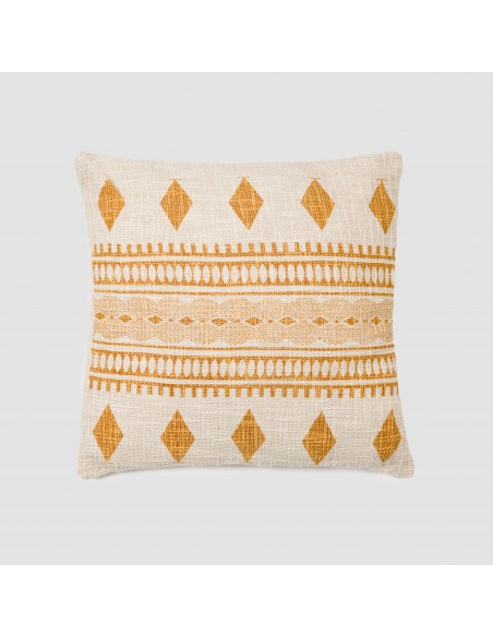 Cojín cuadrante algodón Fauno topo 45x45  - funda + relleno Cojín cuadrante algodón Fauno topo 45x45  - funda + relleno