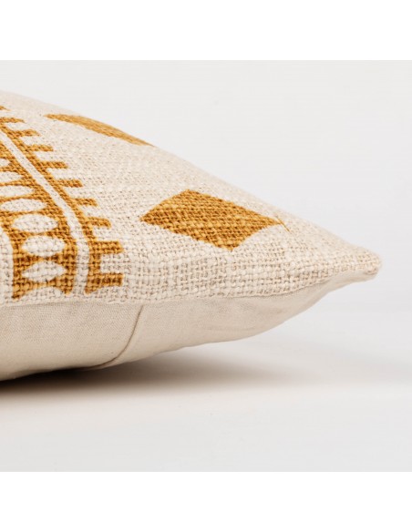 Cojín cuadrante algodón Fauno topo 45x45  - funda + relleno Cojín cuadrante algodón Fauno topo 45x45  - funda + relleno