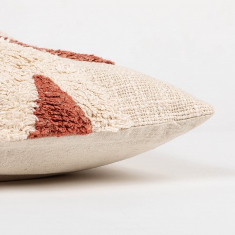 Cojín cuadrante algodón Valirio 45x45 - funda + relleno