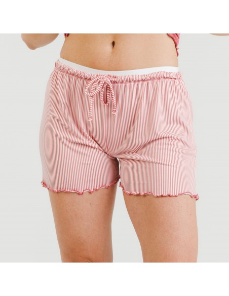 Pijama tirantes mujer soft Raya Aliena marsala Pijama tirantes mujer soft Raya Aliena marsala