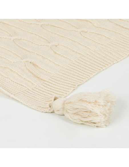 Plaid ocho con borlón