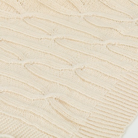 Plaid ocho con borlón