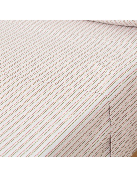 Juego de sábanas algodón Raya Dula