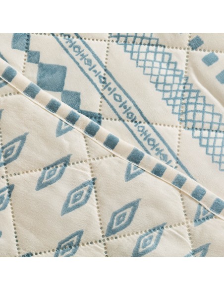 Colcha bouti Zorione indigo Colcha bouti Zorione indigo