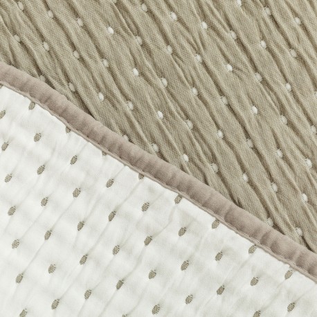 Colcha doble tela jacquard Punto