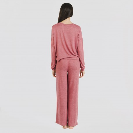 Pijama punto extra suave liso