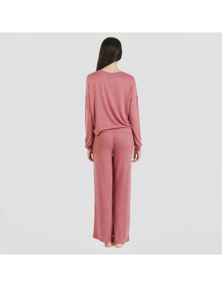 Pijama punto extra suave liso