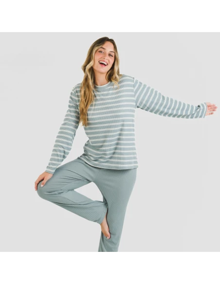 Pijama Canalé Bicolor Pijama Canalé Bicolor