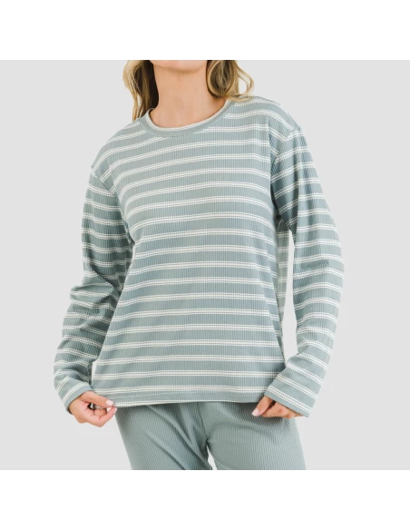 Pijama Canalé Bicolor Pijama Canalé Bicolor