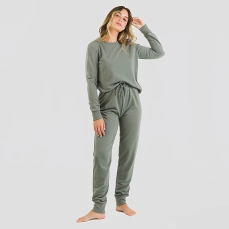 Pantalón largo basico deportivo mujer