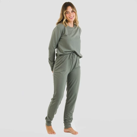Pantalón largo basico deportivo mujer