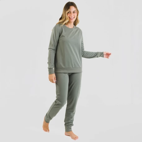 Pantalón largo basico deportivo mujer