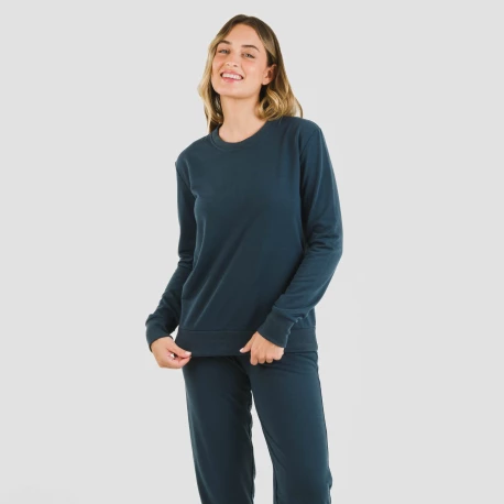 Sudadera basica deportiva mujer