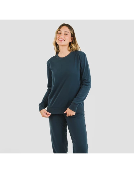 Sudadera basica deportiva mujer