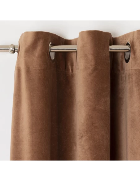 Cortina Terciopelo algodón lisa Cortina Terciopelo algodón lisa
