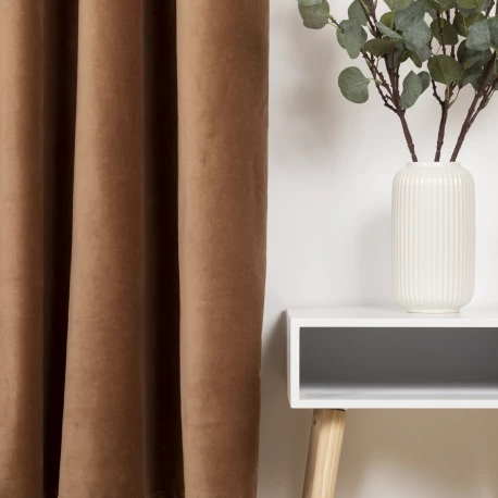Cortina Terciopelo algodón lisa