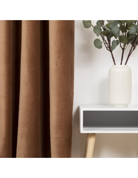 Cortina Terciopelo algodón lisa Cortina Terciopelo algodón lisa
