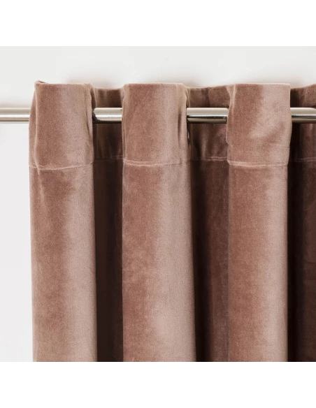 Cortina Terciopelo algodón lisa Cortina Terciopelo algodón lisa